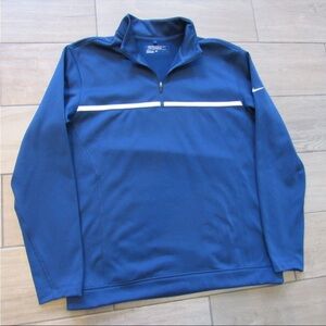 Nike Men’s Blue Golf Tour Performance 1/4 Zip Pullover Sweater Size XL